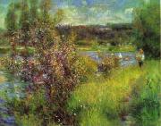 Pierre Renoir The Seine at Chatou china oil painting artist